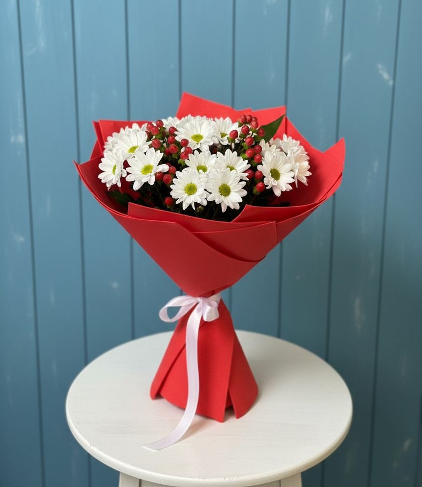 Букет цветов из: Хризантемы в Ерик