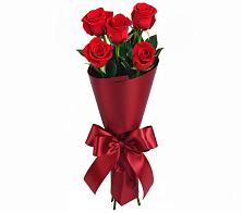 Букет 5 Красных роз Эдлесс Лав в Ерик