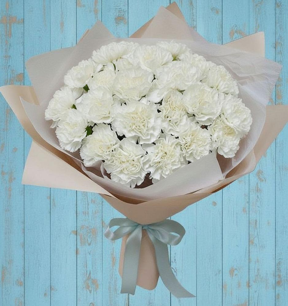 Букет цветов из: Гвоздики в Ерик