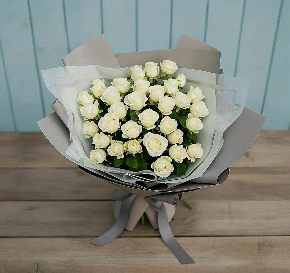 Букет Белоснежная нежность в Ерик