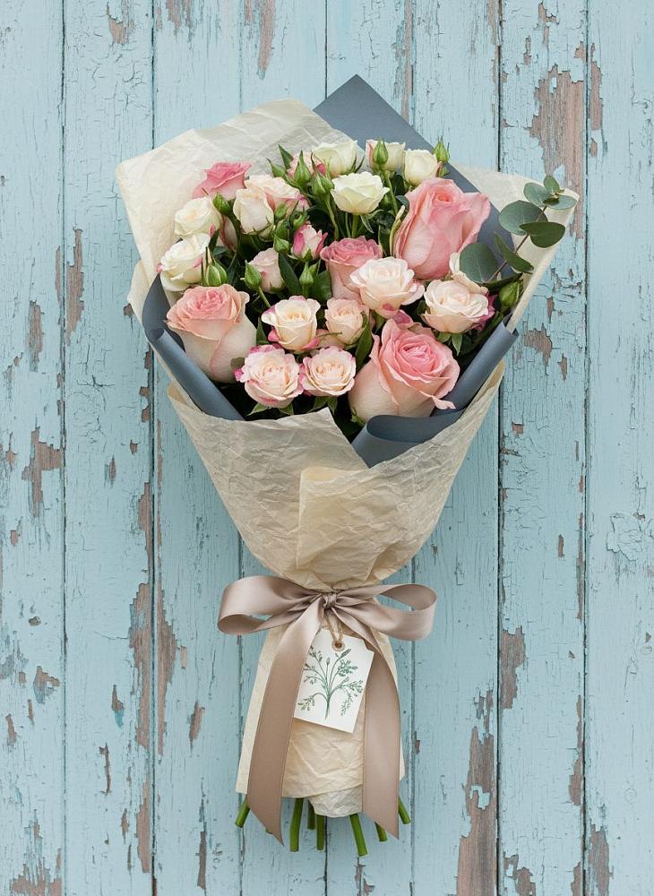 Букет цветов из: Розы в Ерик