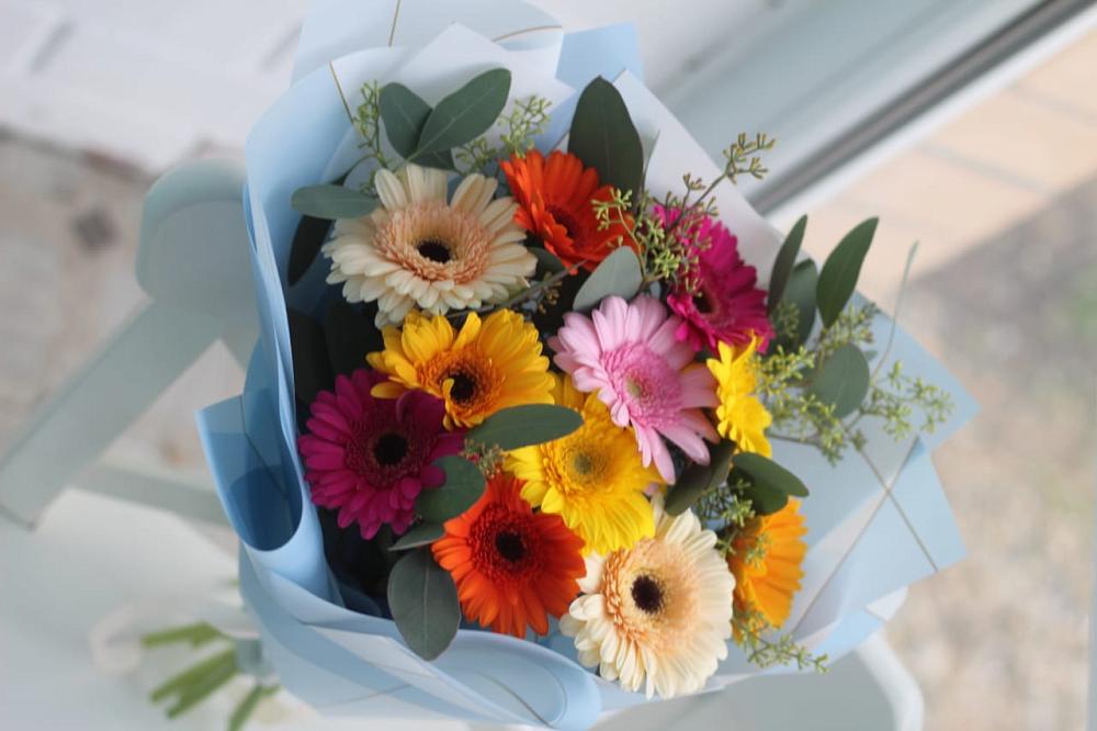 Букет цветов из: Герберы в Ерик