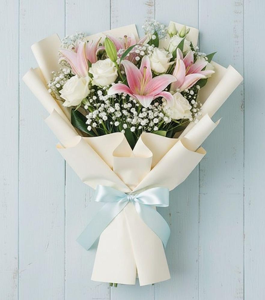 Букет цветов из: Лилии в Ерик