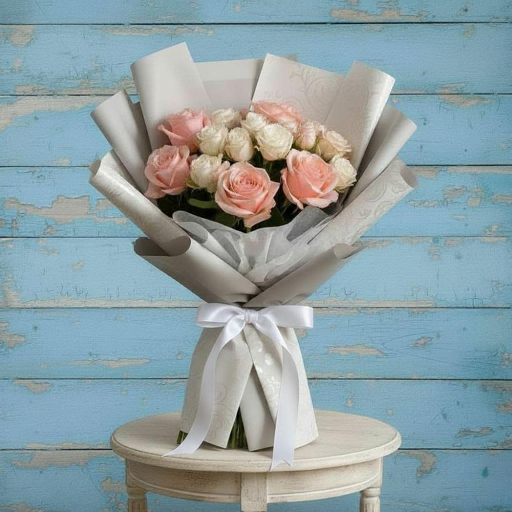 Букет цветов из: Розы в Ерик