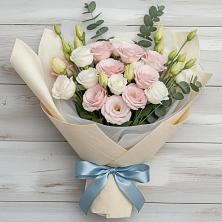 Букет цветов из:  Лизиантусы в Ерик