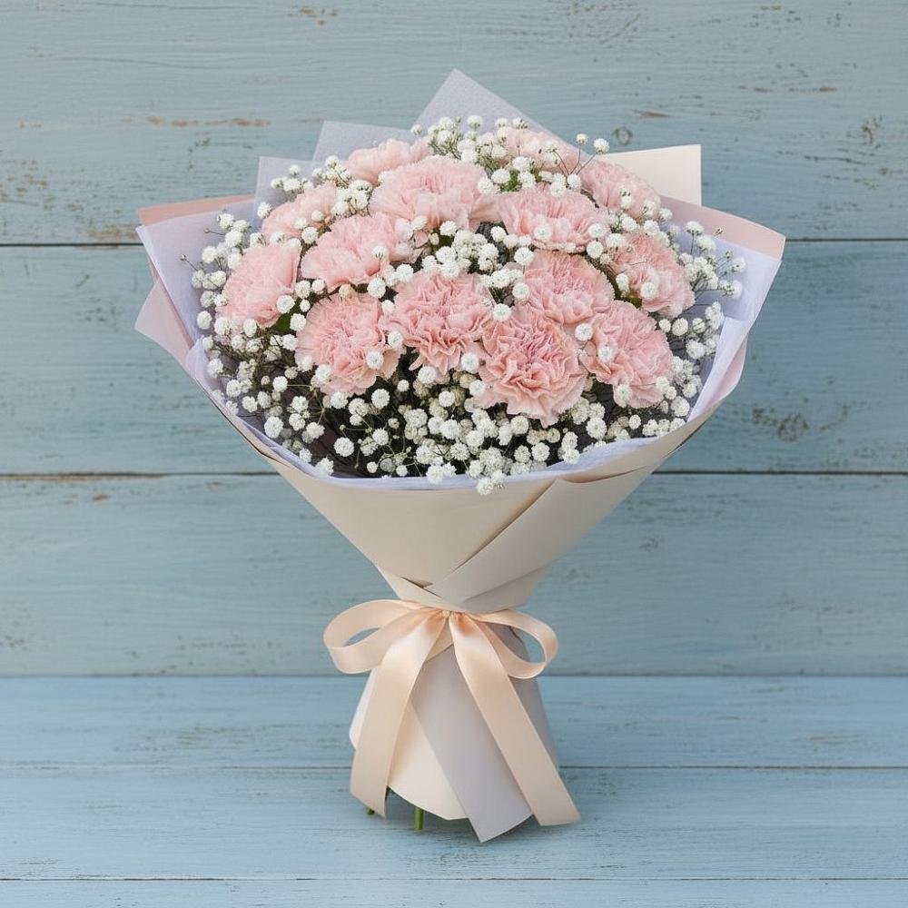 Букет цветов из: Гвоздики в Ерик