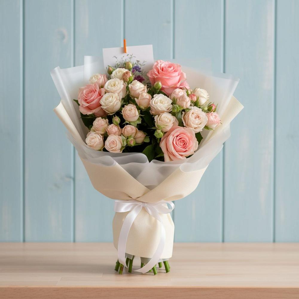 Букет цветов из: Розы в Ерик