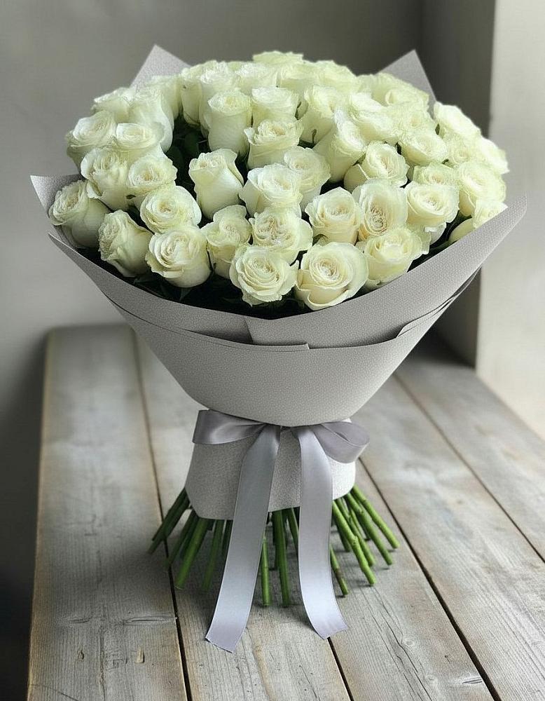 Букет 35 Белых роз в Ерик