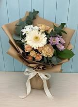 Букет цветов из:  Герберы и Хризантемы в Ерик