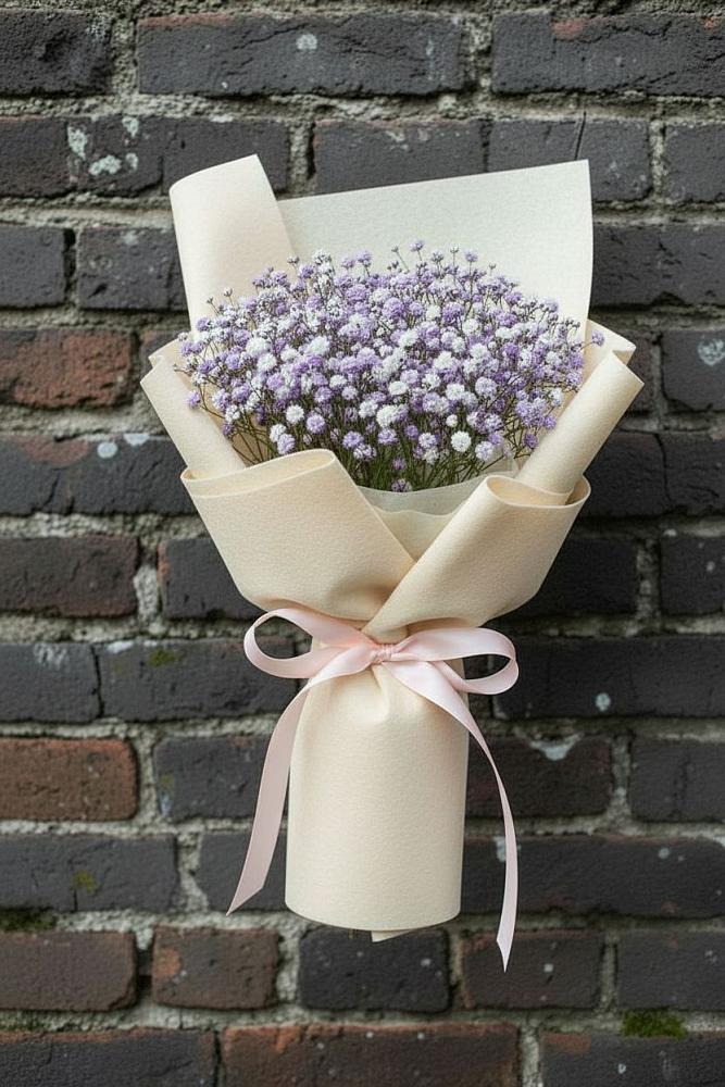 Букет цветов из: Гипсофила в Ерик