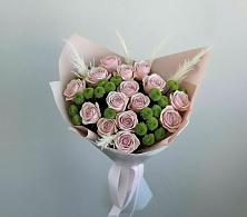 Букет цветов из:  Розы и Хризантемы в Ерик