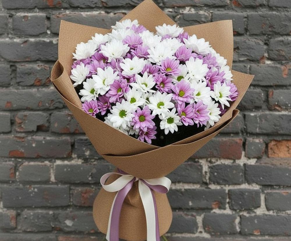 Букет цветов из: Хризантемы в Ерик