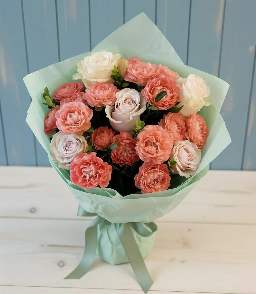 Букет цветов из: Розы в Ерик