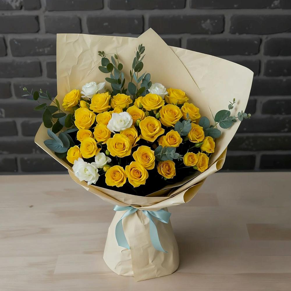 Букет цветов из: Розы в Ерик