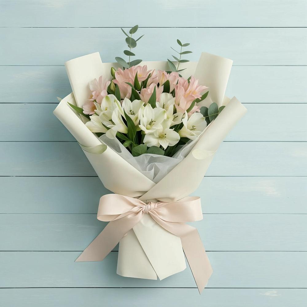 Букет цветов из: Альстромерии в Ерик