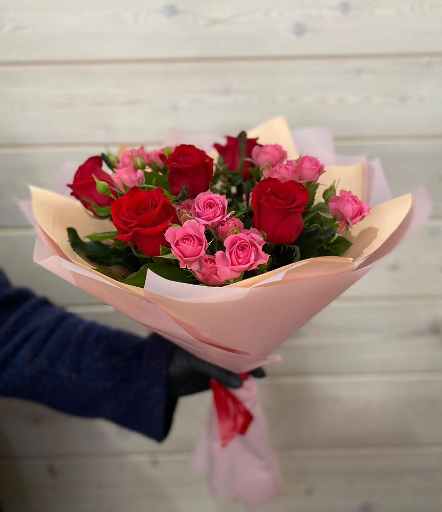 Букет цветов из: Розы в Ерик