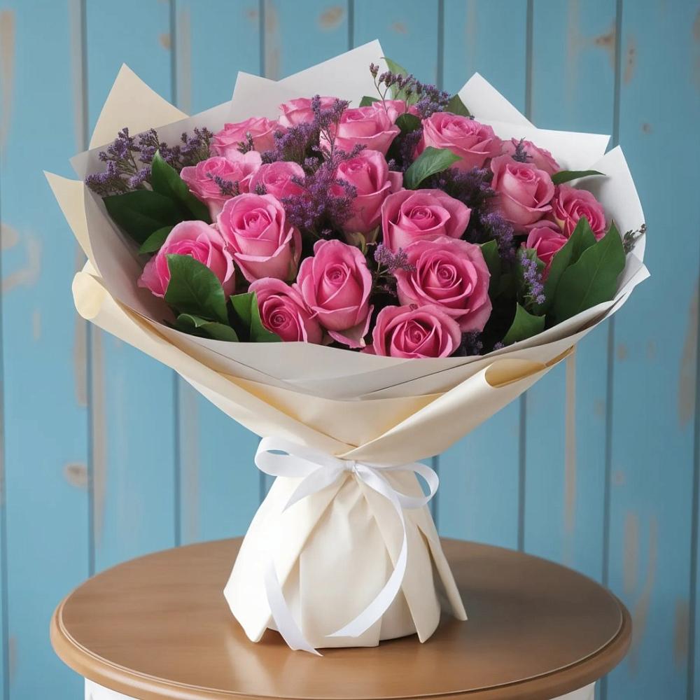 Букет цветов из: Розы в Ерик