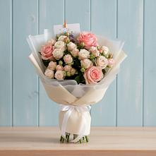 Букет цветов из:  Розы в Ерик