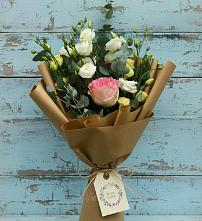 Букет цветов из:  Розы и Лизиантусы #REPLACE_PRED# Ерик